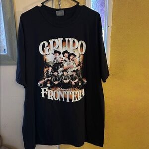 Comfort Colors Black T-Shirt Groupo Frontera